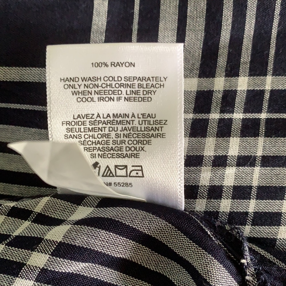 Plaid buttoned down duster - Picture 7 of 7